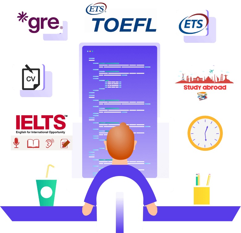 Higher Study Illustration